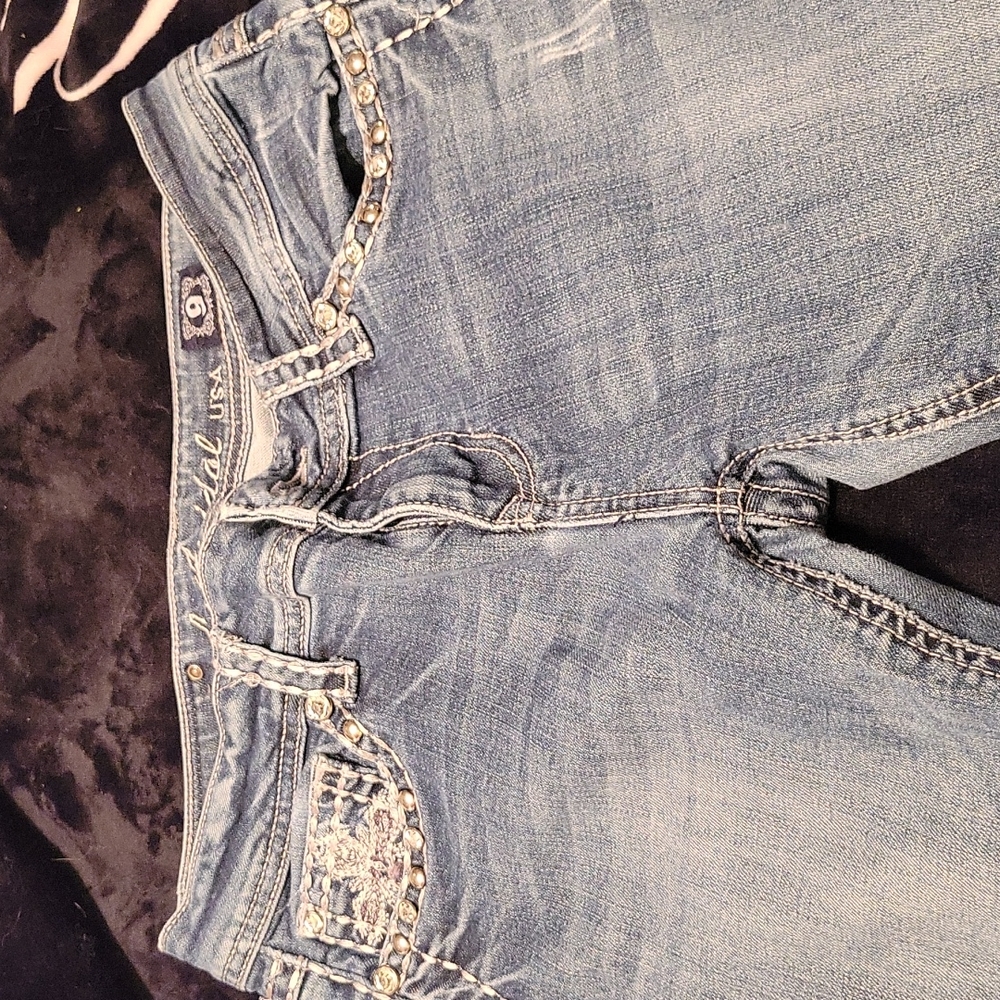 L. A. Idol blue jeans size 9